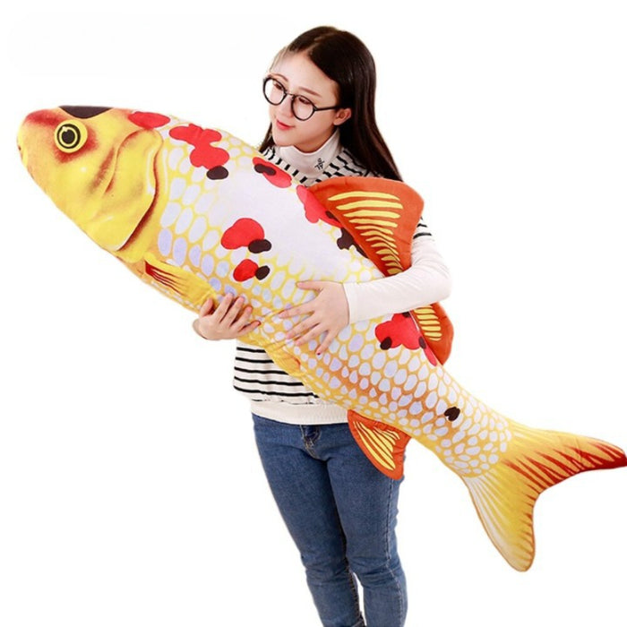 The Colorful Koi Plush Toy