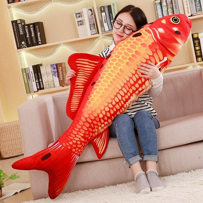 The Colorful Koi Plush Toy