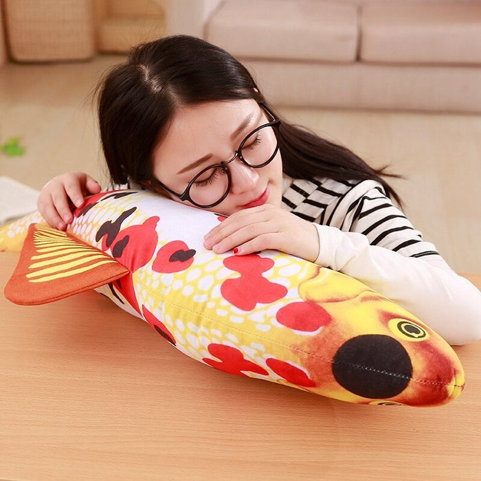 The Colorful Koi Plush Toy