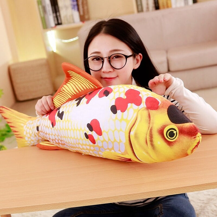 The Colorful Koi Plush Toy