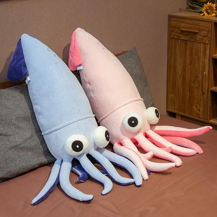 Big Eyes Ocean Squid Plush