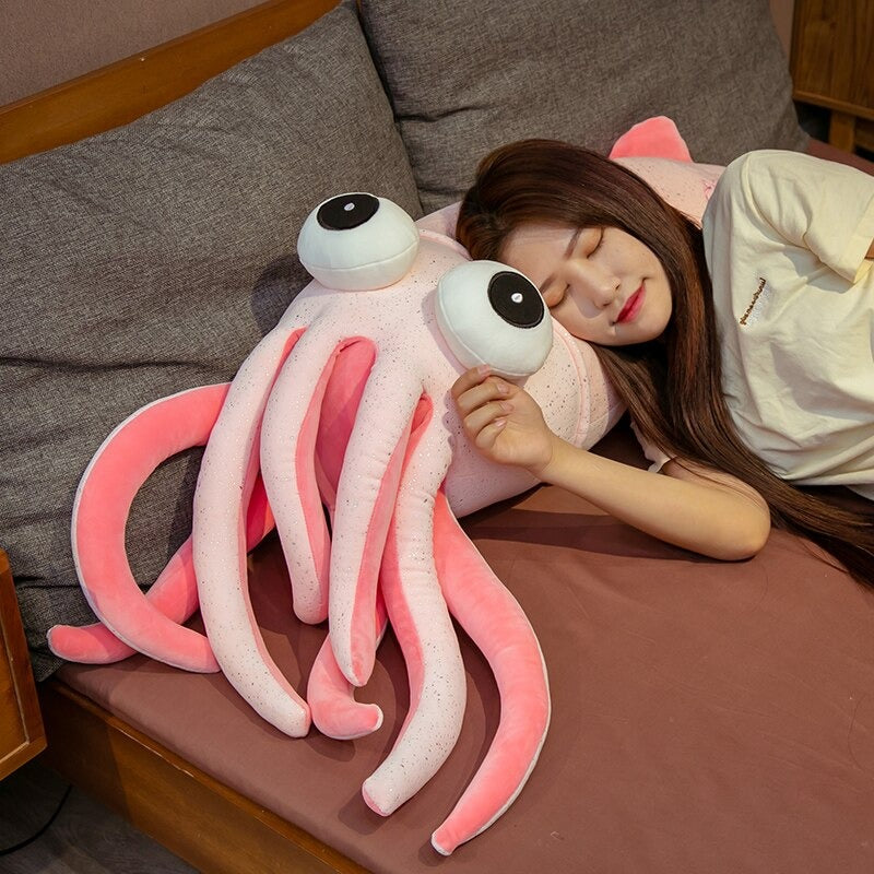 Big Eyes Ocean Squid Plush