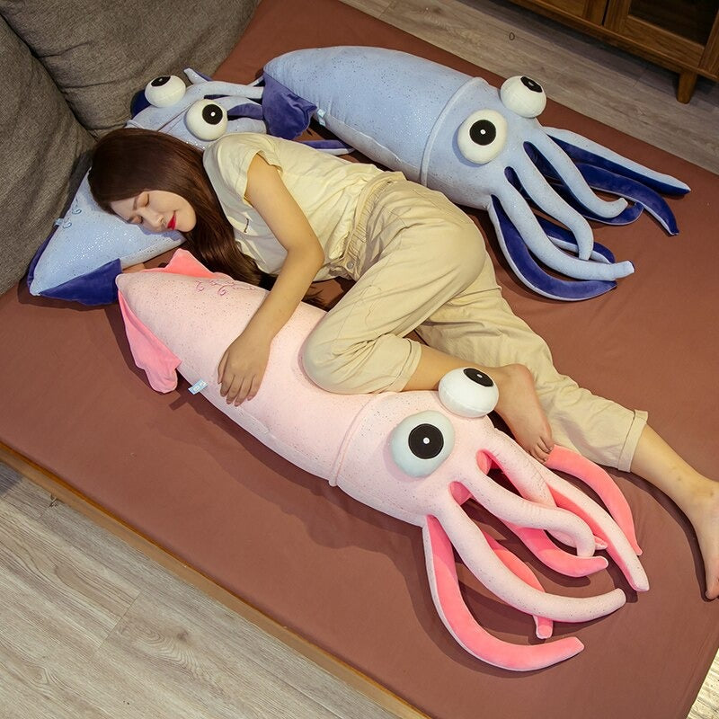 Big Eyes Ocean Squid Plush