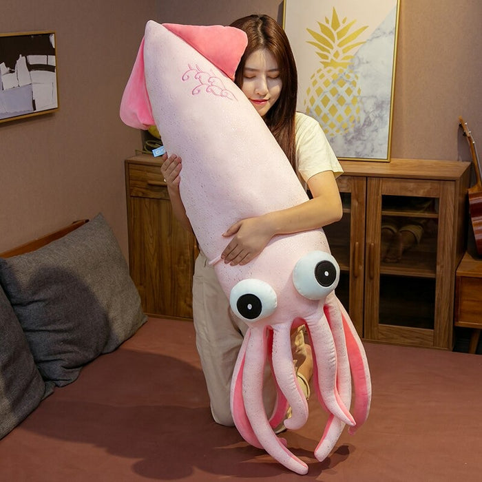 Big Eyes Ocean Squid Plush