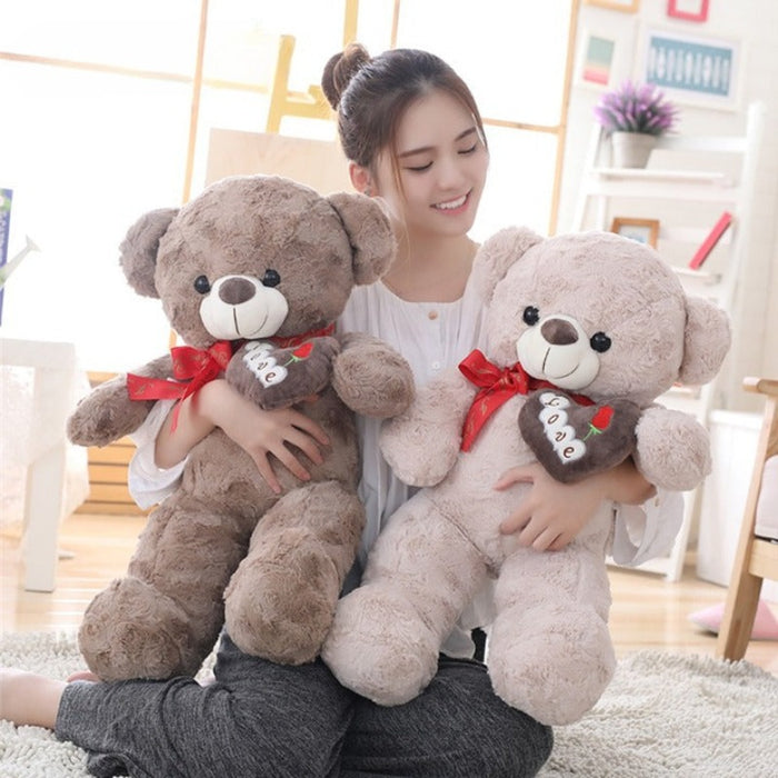 Cordate Teddy Bear Plush Toy