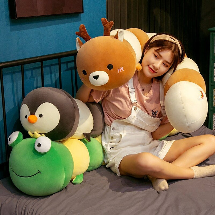 The Cartoon Long Plush Pillow