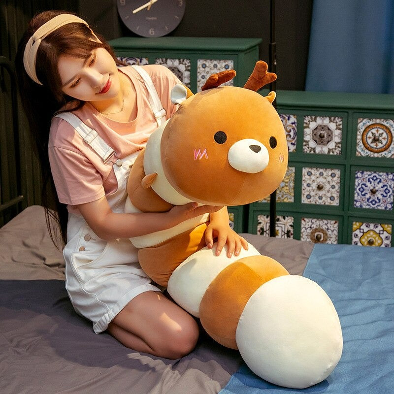 The Cartoon Long Plush Pillow