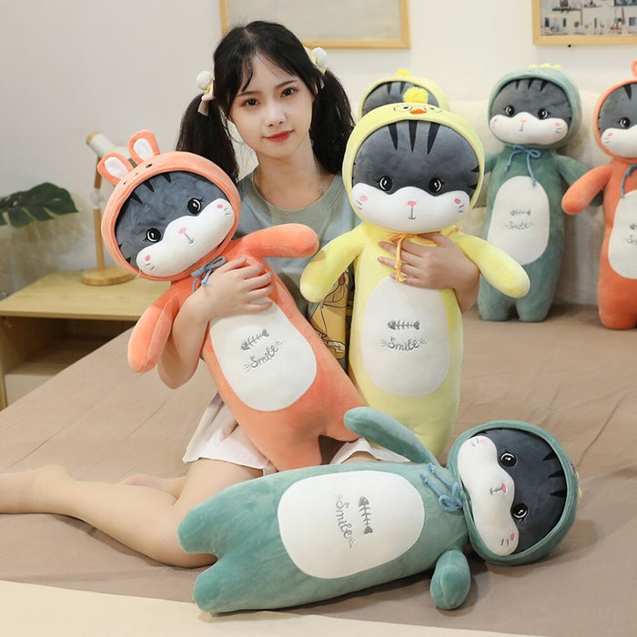 The Long Cat Plush Pillow