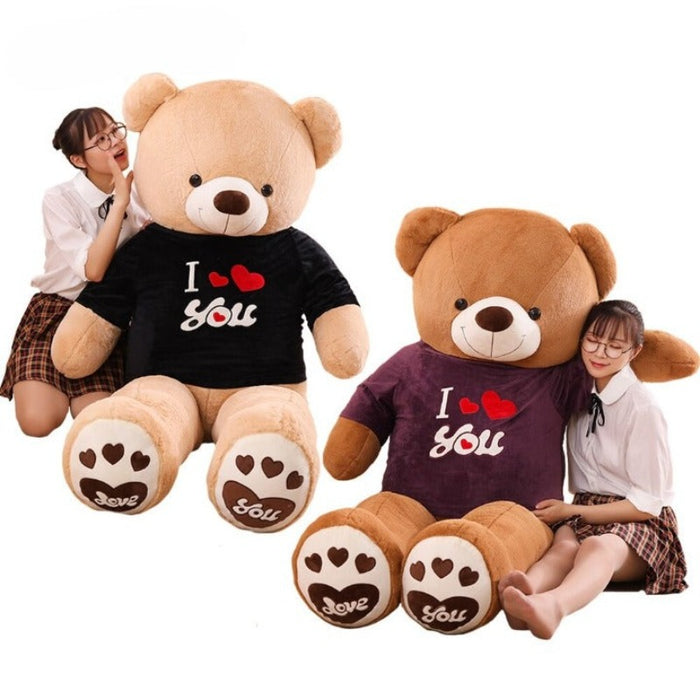 The I LOVE YOU Dressing Teddy Bear