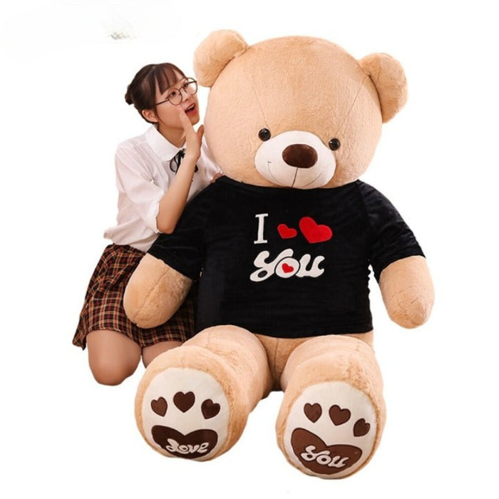 The I LOVE YOU Dressing Teddy Bear