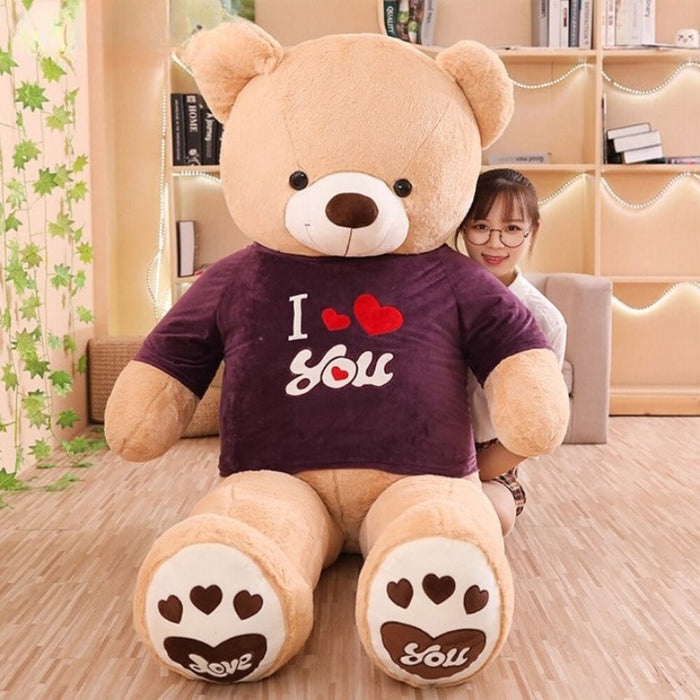 The I LOVE YOU Dressing Teddy Bear