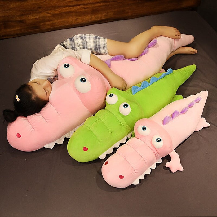 Lying Crocodile Plush Toy