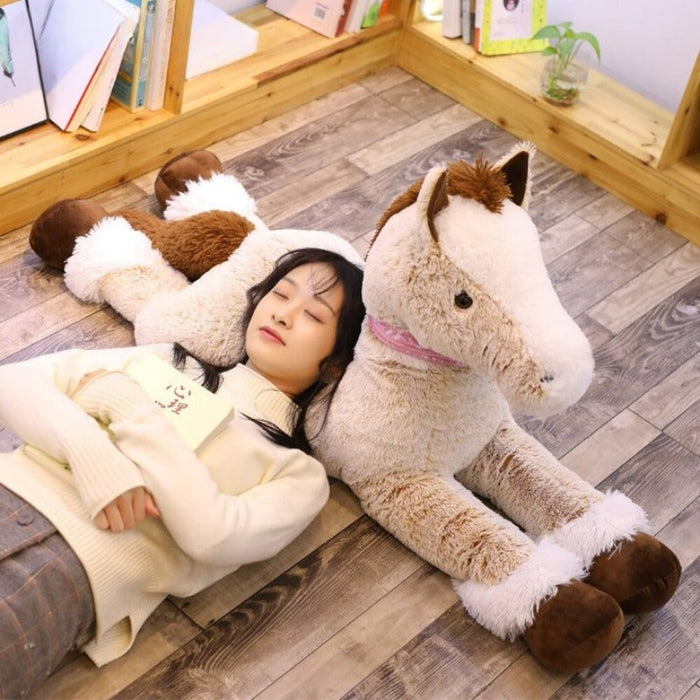 Big Size Cute Lying Horse Plush