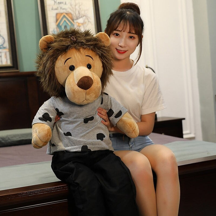 Long Leg Lion Plush Toy