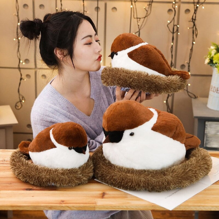 Bird Sparrow Plush Toys