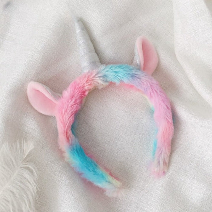 The Unicorn Plush Eye Mask And Head Band