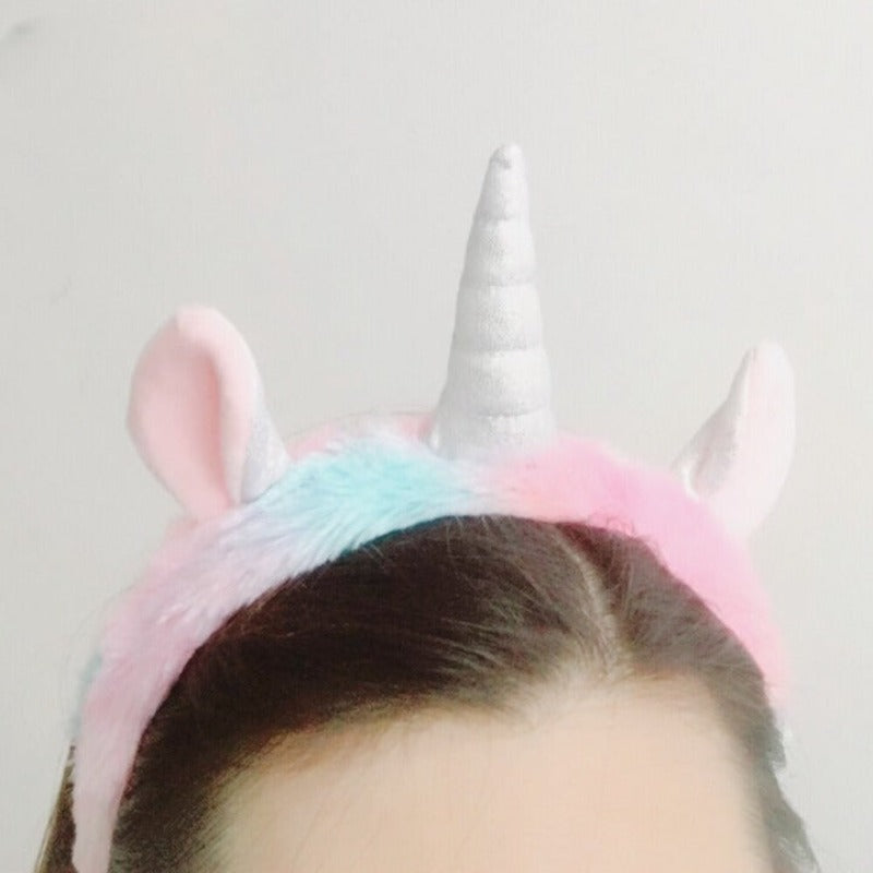 The Unicorn Plush Eye Mask And Head Band