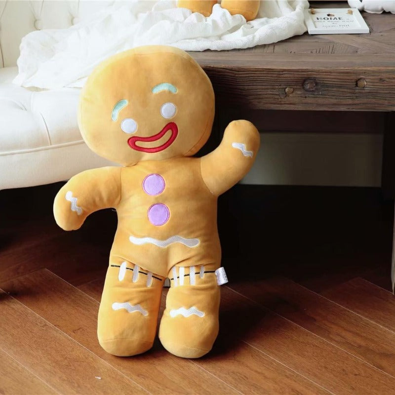 Cartoon Gingerbread Man Plush