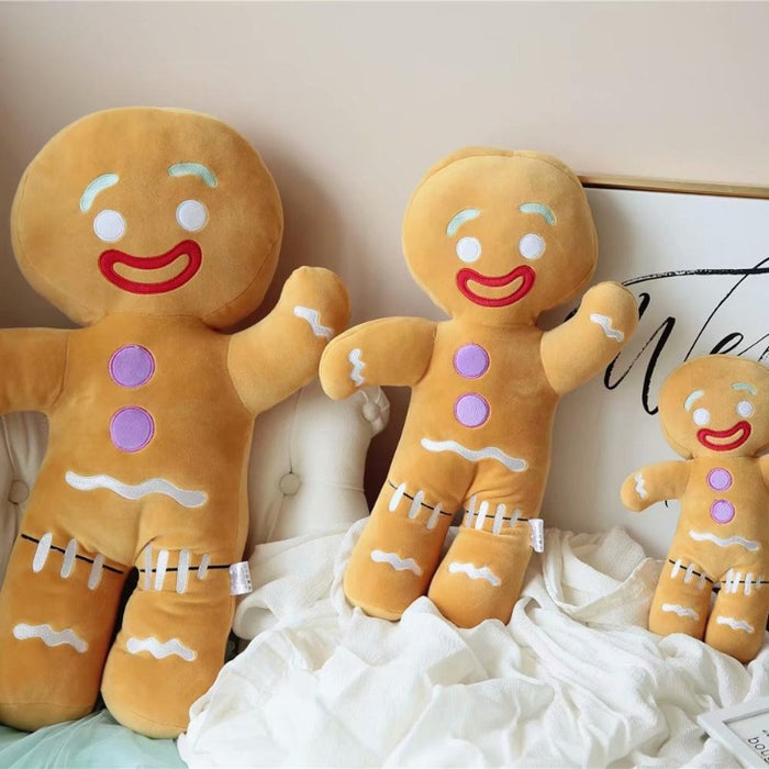 Cartoon Gingerbread Man Plush