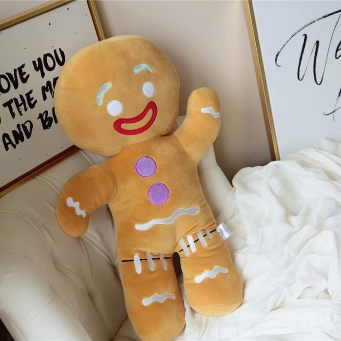 Cartoon Gingerbread Man Plush