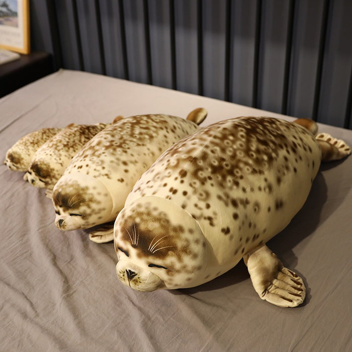 Sea Lion Plush Cotton Pillow