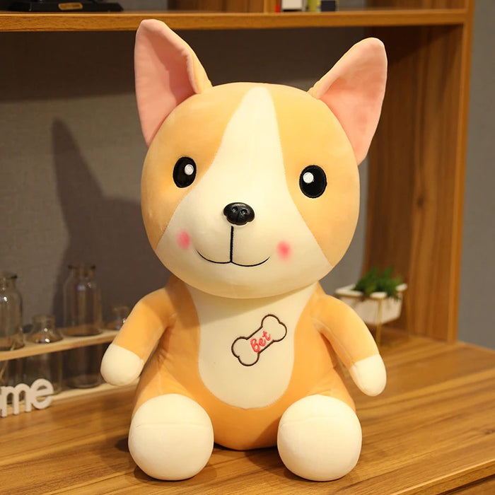 Cartoon Animals Dog Plush Toy