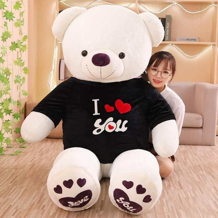 The I LOVE YOU Dressing Teddy Bear