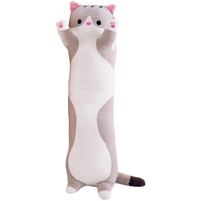 Cat Plush Long Throw Pillow