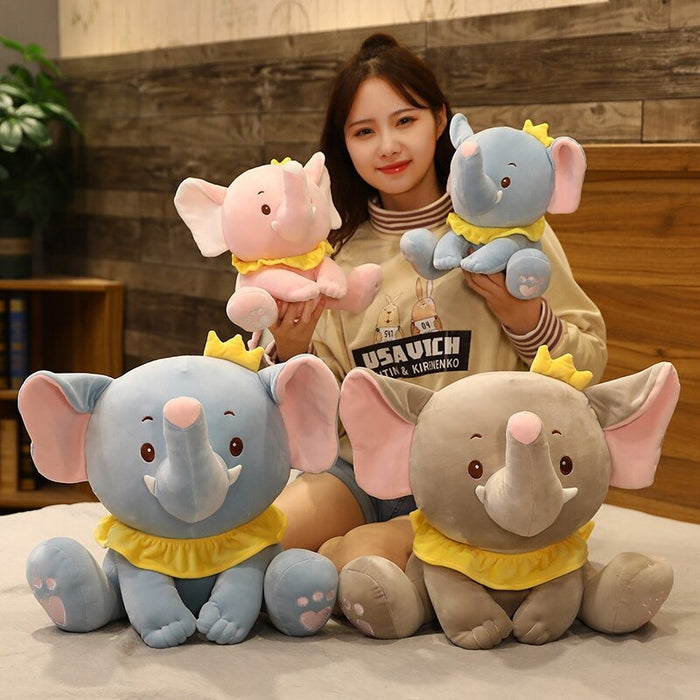 The Sitting Elephant Plush Toy