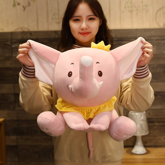 The Sitting Elephant Plush Toy