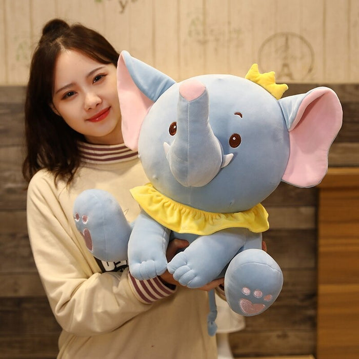 The Sitting Elephant Plush Toy