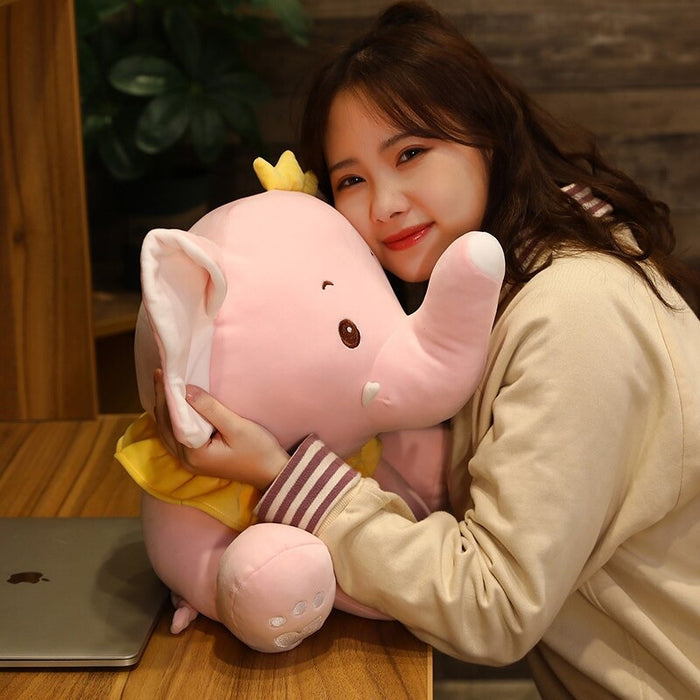 The Sitting Elephant Plush Toy