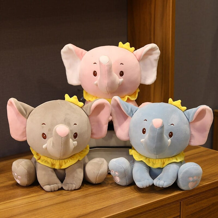 The Sitting Elephant Plush Toy