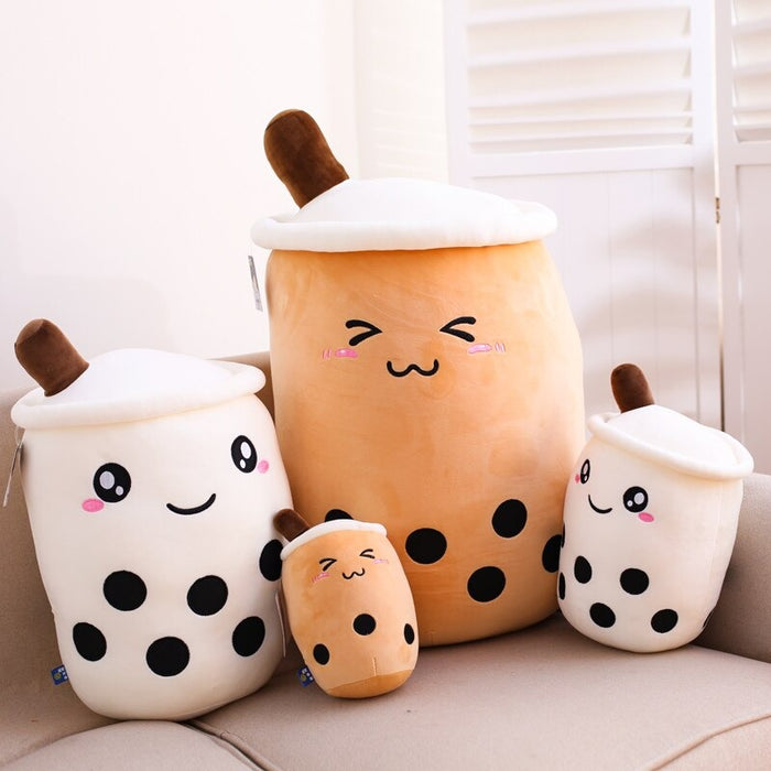 Fruit Bubble Tea Cup Pillow