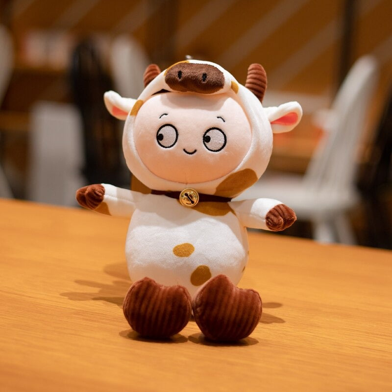 The Cartoon Cattle Plush Toy