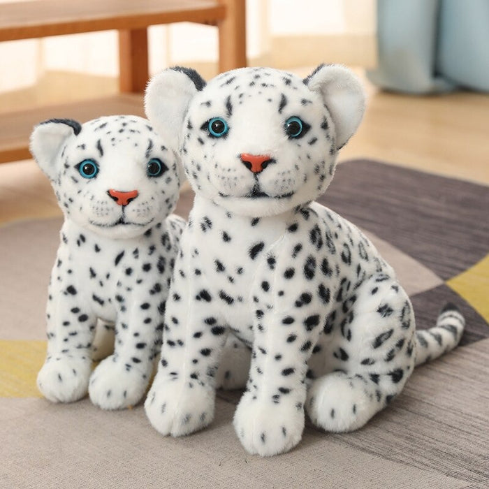 The Sitting Leopard Plush Toy