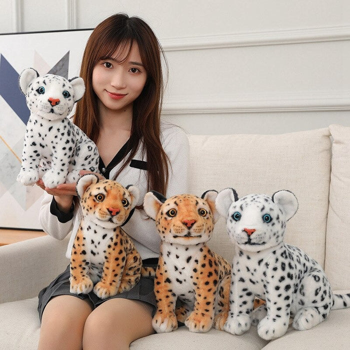 The Sitting Leopard Plush Toy