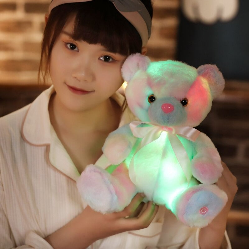 The Colorful LED Bear Plush Toy