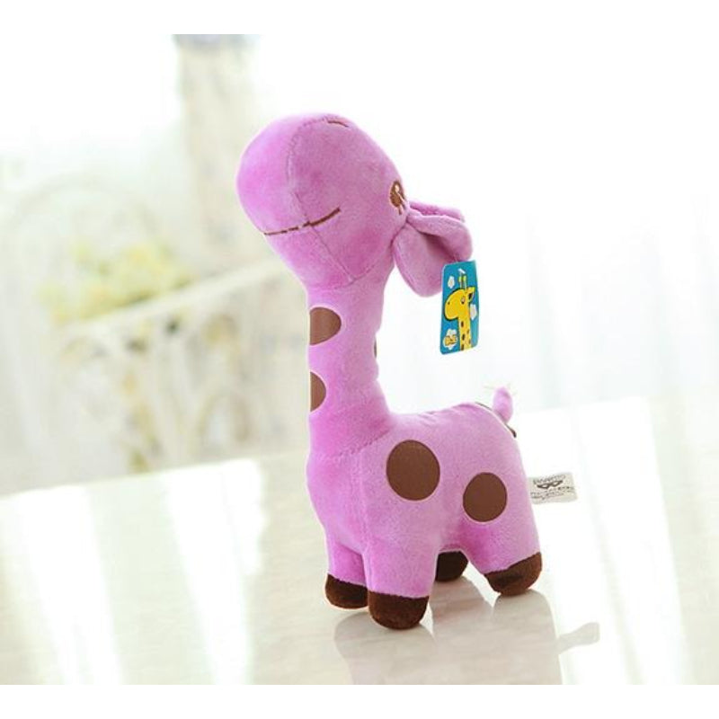 The Colorful Cartoon Giraffe Plush Toy