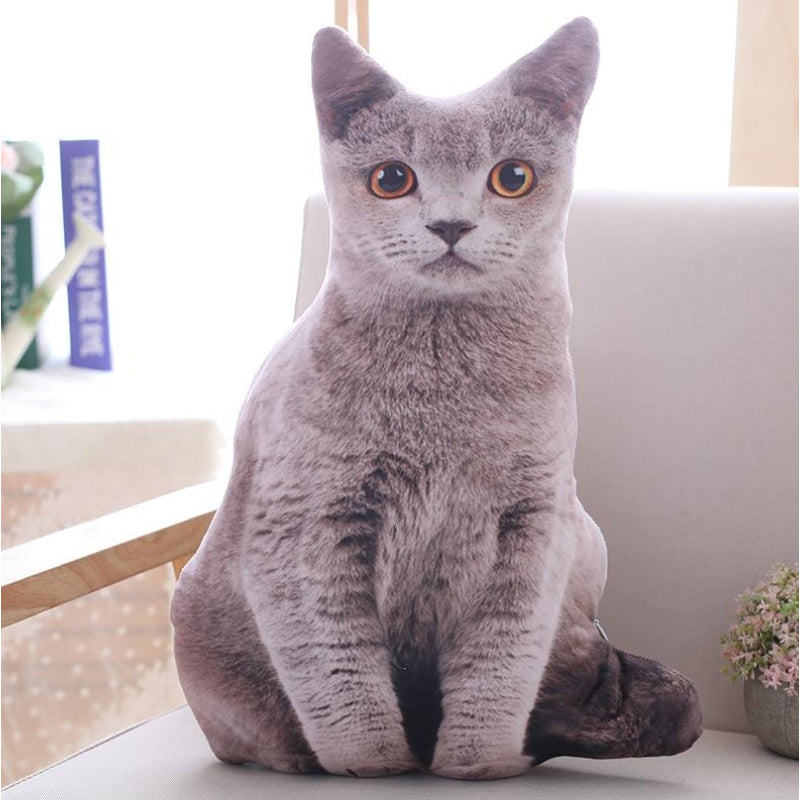 The Stuffed Realistic Cat Plush Toy