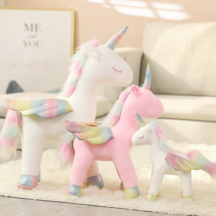 The Standing Unicorn Plush Toy