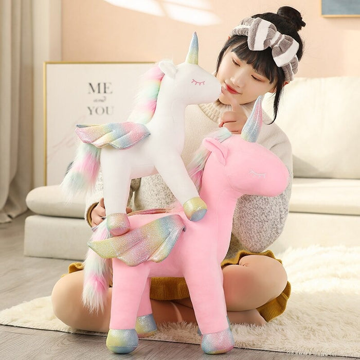 The Standing Unicorn Plush Toy