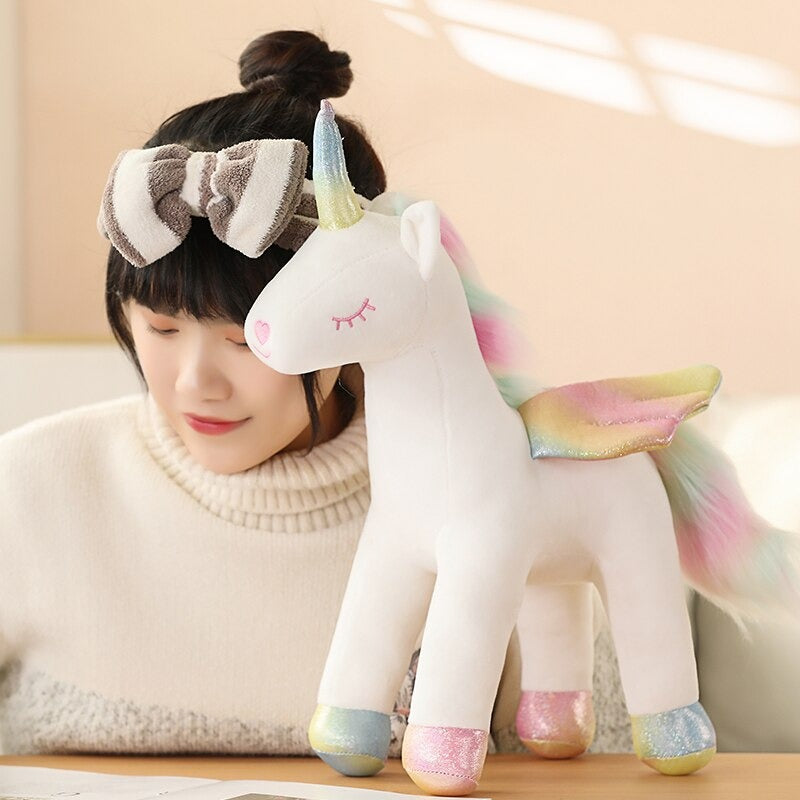 The Standing Unicorn Plush Toy