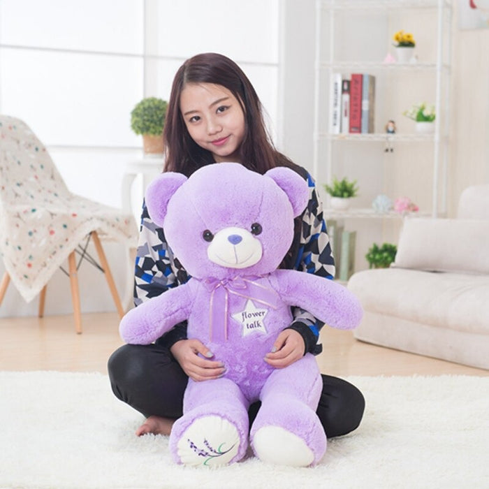 The Purple Teddy Plush Toy