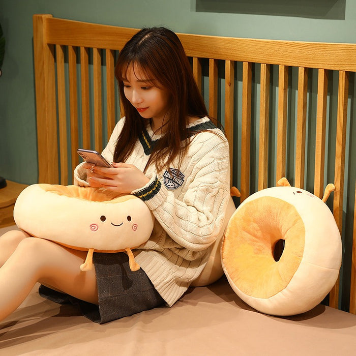 The Stuffed Bread Plush Pillow