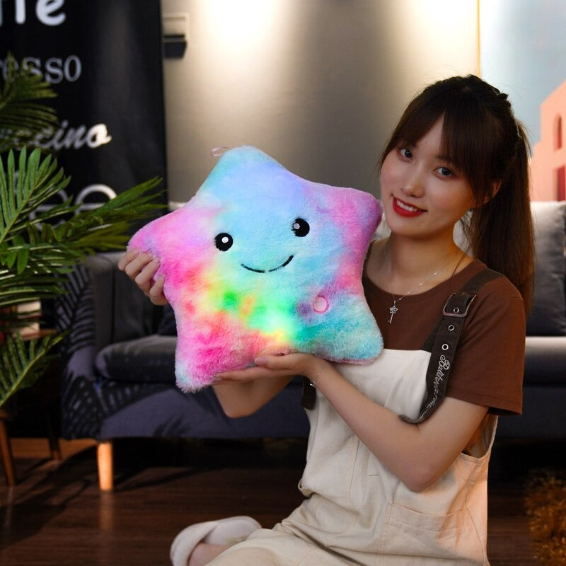 The Colorful LED Star Plush Toy