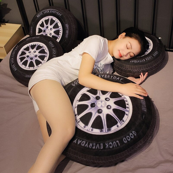 Simulation Car Tires Plush