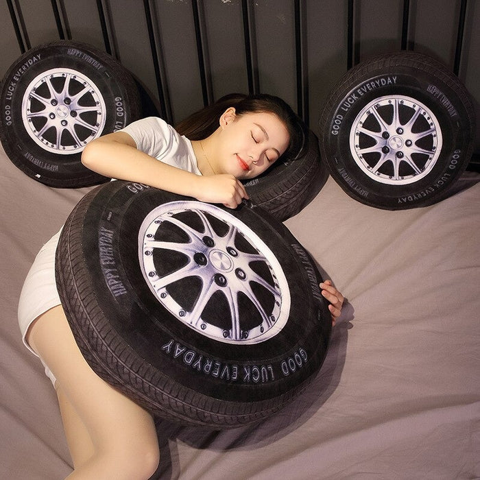 Simulation Car Tires Plush