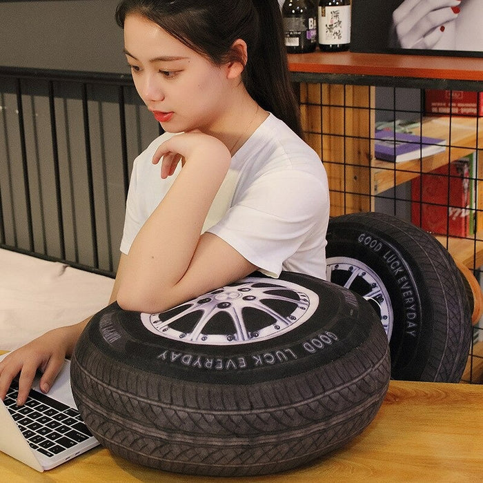 Simulation Car Tires Plush