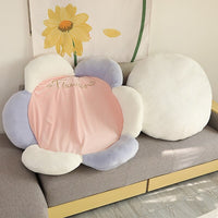 Flower Shaped Plush Pillow